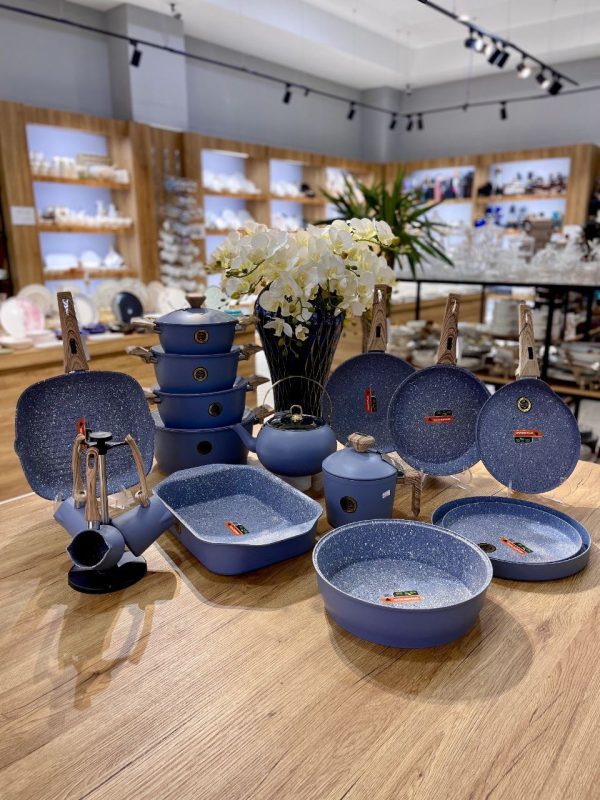 سرویس قابلمه 24 پارچه گرانیت گیگیلی ترکیه-Gigilli