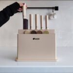 ست چاقو و تخته خردکن ترک 10 پارچه Şahin مدل Efruz