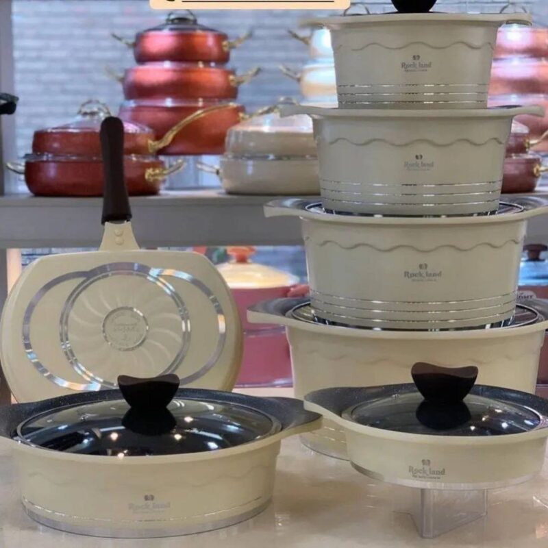 سرویس قابلمه راکلند 14 پارچه قالب مونیخ|Rockland