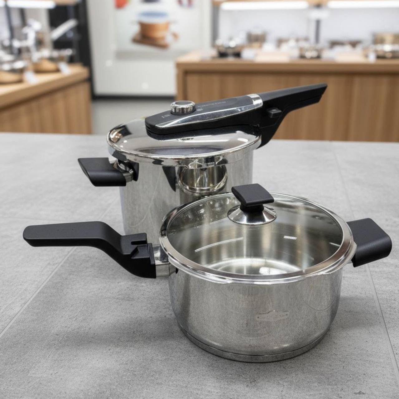 زودپز دوقلو 4 و 6 لیتری MadameCoco