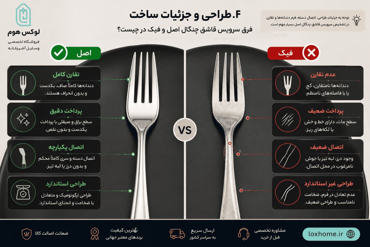 سرویس قاشق چنگال